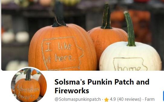 Solsma Punkin Patch & Fireworks